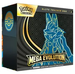 Pokemon TCG Mega Evolutions Lucario Elite Trainer Box ETB - IN HAND FAST SHIP - Image 1