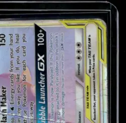 2019 Pokemon Sun & Moon Cosmic Eclipse Blastoise Piplup Tag Team 253/236 Damaged - Image 5