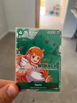 Nami (Winner Pack 2026 Vol. 2) OP-PR P-102 Foil PR NM One Piece Promotion Cards - Image 1