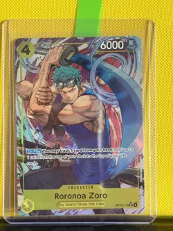 OP15-113 SR Alternative Art Zoro One Piece TCG CCG - Image 1