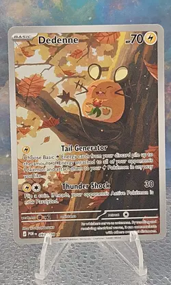 Dedenne Pokemon TCG Perfect Order Illustration Rare Holofoil Card 093/088 - Image 1