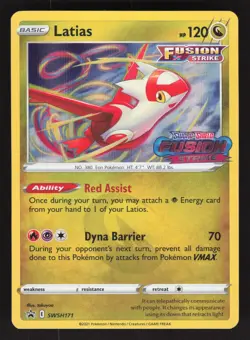 Latias SWSH171 Pokemon TCG Sword & Shield Promo Cards VLP - Image 1