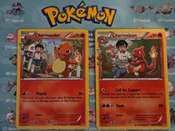 Pokemon TCG Charmander+Charmeleon RC3+4/RC32 Generations Cards - Image 1