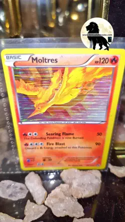 Pokemon Moltres Holo Rare 14/99 Platinum Arceus 2009 Card – Legendary Fire Type - Image 1