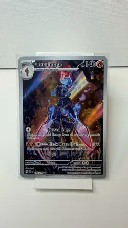 Pokemon TCG Ceruledge Illustration Rare Holo Card Sv08: Surging Sparks 197/191 - Image 1