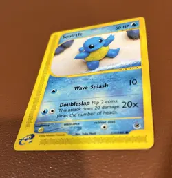 NM Pokemon Squirtle 131/165 Non Holo Card Expedition - Image 3