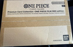 One Piece TCG Premium Card Collection Film Red Edition ENGLISH SEALED BRAND NEW - Image 1