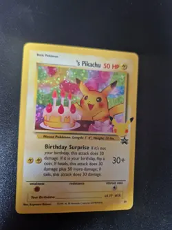 Pokemon TCG Birthday Pikachu #24 Celebrations 25th Anniversary Card - Image 1