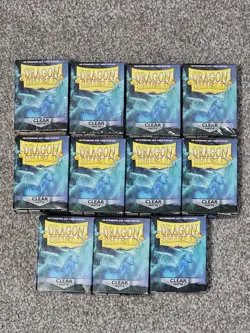 Dragon Shield Matte Clear Standard Size Card Sleeves 7426844785522 - Image 1