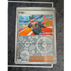 Pokemon Judge Trainer-Supporter Stamped Professor Program Promo Card 167/182 LP - Image 1