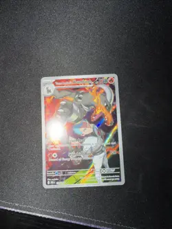 Pokemon TCG Team Rockets Houndoom Illustration Rare Card 191/182 Destined Rivals - Image 1