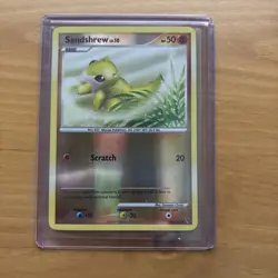 Pokemon Card - Sandshrew Supreme Victors 124/147 Common Reverse Holo LP/NM - Image 1