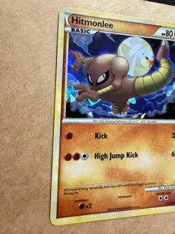 Hitmonlee (Cracked Ice Holo) HGSS25 HGSS Black Star Promo Pokemon Card - Image 2