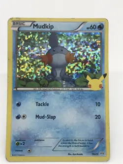 Mudkip McDonald's Collection 19/25 Confetti Holo Pokemon card - Image 1