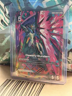 Gundam Card Game Destiny Gundam (LR+) LR+ Phantom Aria GD04-050 - Image 1