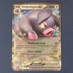 Oinkologne ex 158/198 - Scarlet & Violet - Double Rare Holo Pokemon Card - NM - Image 1