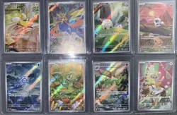 Pokemon TCG Illustration Rare/Full Art Card Set Lot of 8 - Image 1