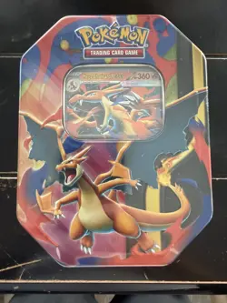 2026 Pokemon Trading Card Game: Mega Charizard Y Tin *NEW!/FACTORY SEALED!* - Image 1
