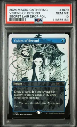 [PSA10] mc32 Mtg Visions Of Beyond Foil Psa10 - Image 2
