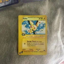 Pokemon TCG Pichu 22/165 Rare REVERSE HOLO Expedition SEE PHOTOS - Image 1