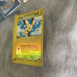 Pokemon TCG Pichu 22/165 Rare REVERSE HOLO Expedition SEE PHOTOS - Image 3