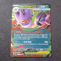 Pokemon TCG- Mega Gengar ex - ME02: Phantasmal Flames (PFL) Double Rare NM - Image 1