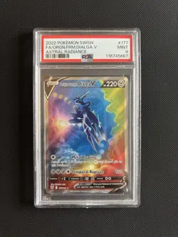 Origin Forme Dialga V 177/189 Pokemon Astral Radiance - PSA 9 Mint - Image 1