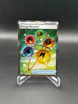 Pokemon Energy Recycler 108/088 Perfect Order Full Art Trainer NM - Image 1