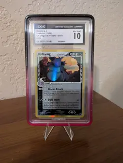 Pokemon Nidoking TCG Dragon Frontiers Delta Species Holo Rare 6/101 CGC Gem 10 - Image 1