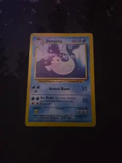 Dewgong 25/102 Uncommon Base Set Unlimited Pokemon Lightly Played - Image 1
