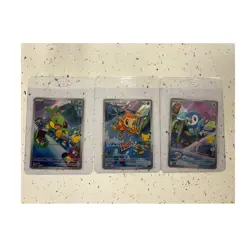 Pokemon TCG First Partner Illustration Collection Series 1 Gen 4 Sinnoh Starters - Image 1