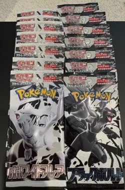 Pokemon TCG Scarlet & Violet Black Bolt sv11B Booster Pack Japanese SET OF 14 - Image 1