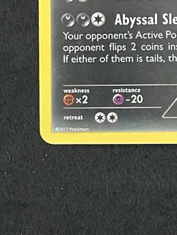 Pokemon TCG Darkrai – XY194 Promo 2017 – Excellent/Lightly Played See Photos - Image 5