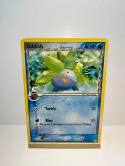 Oddish 73/110 Common Holon Phantoms Pokemon Lightly Played - Image 1