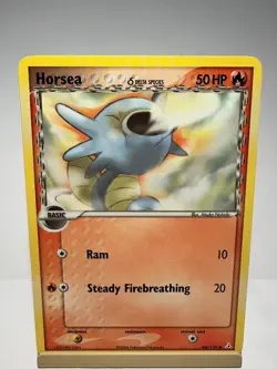 Horsea 66/110 Common Holon Phantoms Pokemon Lightly Played - Image 1