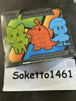 Pokemon TCG Scarlet&Violet - Paldea Evolved Elite Trainer Box New FS - Image 1