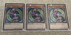 Yu-Gi-Oh! Dark Magician Ultra Rare Limited Edition CT13-EN003 NM Playset Of 3 - Image 1