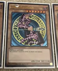 Yu-Gi-Oh! Dark Magician Ultra Rare Limited Edition CT13-EN003 NM Playset Of 3 - Image 3