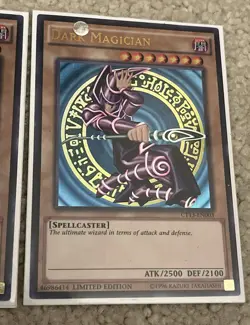 Yu-Gi-Oh! Dark Magician Ultra Rare Limited Edition CT13-EN003 NM Playset Of 3 - Image 4