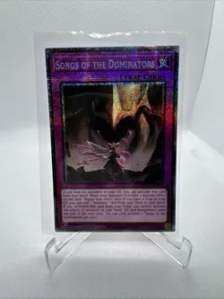 Yu-Gi-Oh! TCG Songs of the Dominators Trap STARLIGHT Rare Foil RA05-EN081 - Image 1