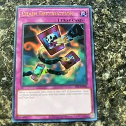Yu-Gi-Oh! Chain Destruction PSV-EN006 Ultra Rare - Image 1