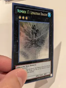 Number 17: Leviathan Dragon (Ghost Rare) GENF-EN039 Unlimited NM - Image 1