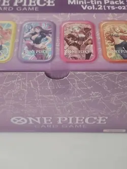 One Piece Mini Tin Pack Vol 2 TS-02 Asia Limited Set Of 12 Tins Sealed Box - Image 2