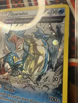 Gyarados 🌀 SWIRL 🌀 Cosmos Holo Rare Card Ancient Origins XY 21/98 TAG 7 PSA - Image 2