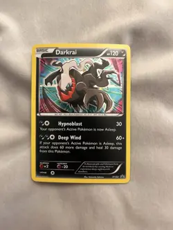 Pokemon TCG Darkrai XY22 Promo Card 120 HP Basic XY Set Regular Pitch-Black - Image 1