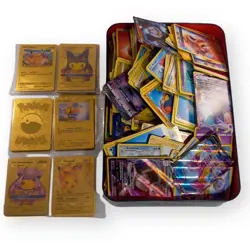 Pokemon Cards Mixed Lot 1.5kg Bulk Custom Gold Pikachu Charizard GX V - Image 1
