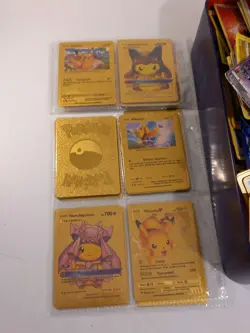 Pokemon Cards Mixed Lot 1.5kg Bulk Custom Gold Pikachu Charizard GX V - Image 3