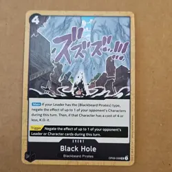 One Piece Card Game OP09-098 Black Hole OP09 Emperors In The New World NM TCG - Image 1