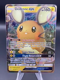 Pokemon Card - Dedenne GX Unbroken Bonds 57/214 Ultra Rare - Image 1