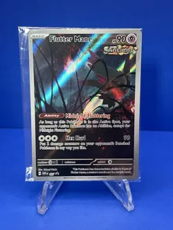 Pokemon TCG Flutter Mane Black Star Promo Card SVP 097 Sealed - Image 1